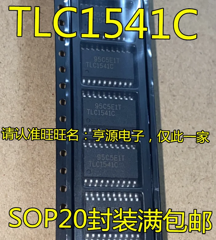 

10pcs original new TLC1541C TLC1541CDWR TLC1541IDWR SOP-20 A/D Converter IC