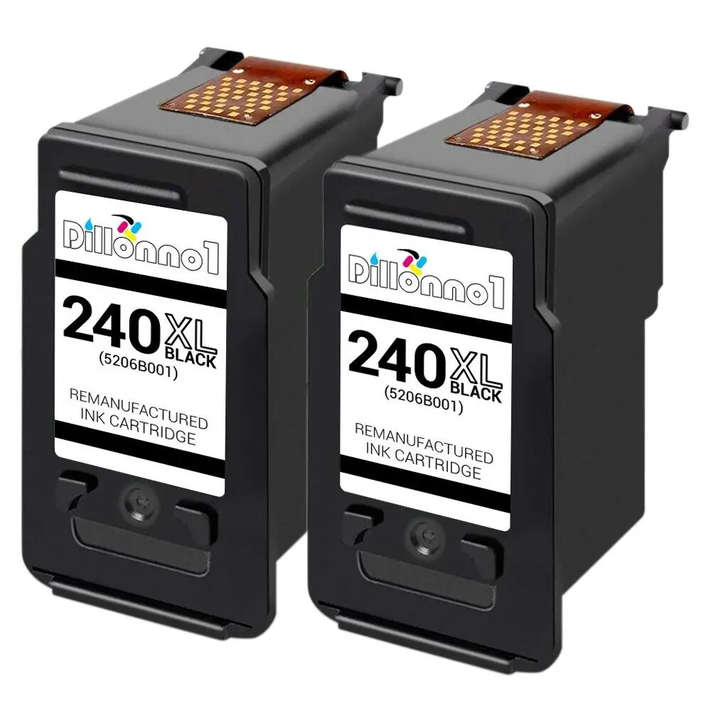 2pk PG240XL per Canon PIXMA MX372 MX392 MX432 MX439 MX452 MX459 MX512 MX522