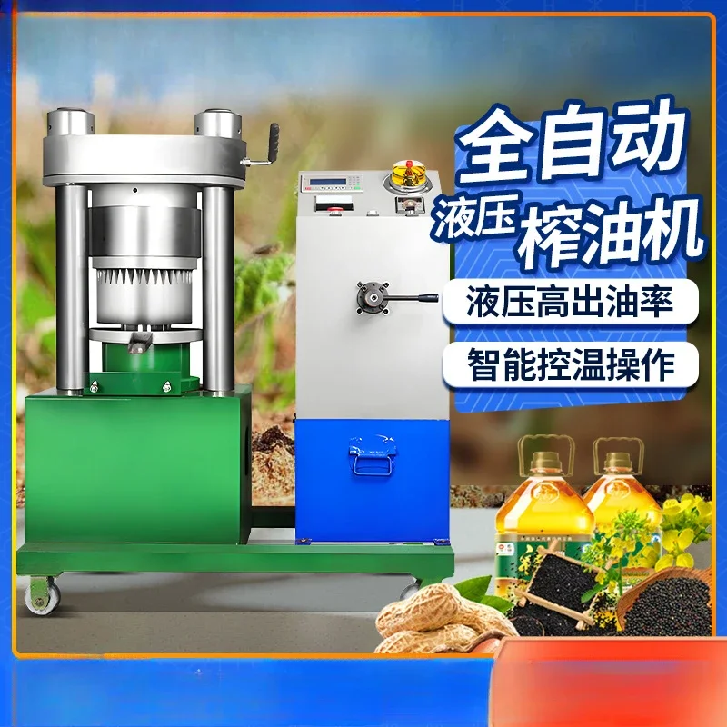 Oil Press Shop Walnut Sesame Coconut  Commercial Automatic Oil Press Machine