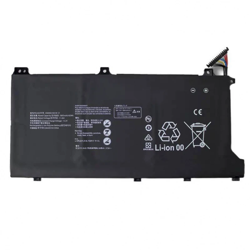 

Compatible New For Huawei Honor MagicBook 15 3665mAh High Capacity HB4692J5ECW-31 +Free Tools
