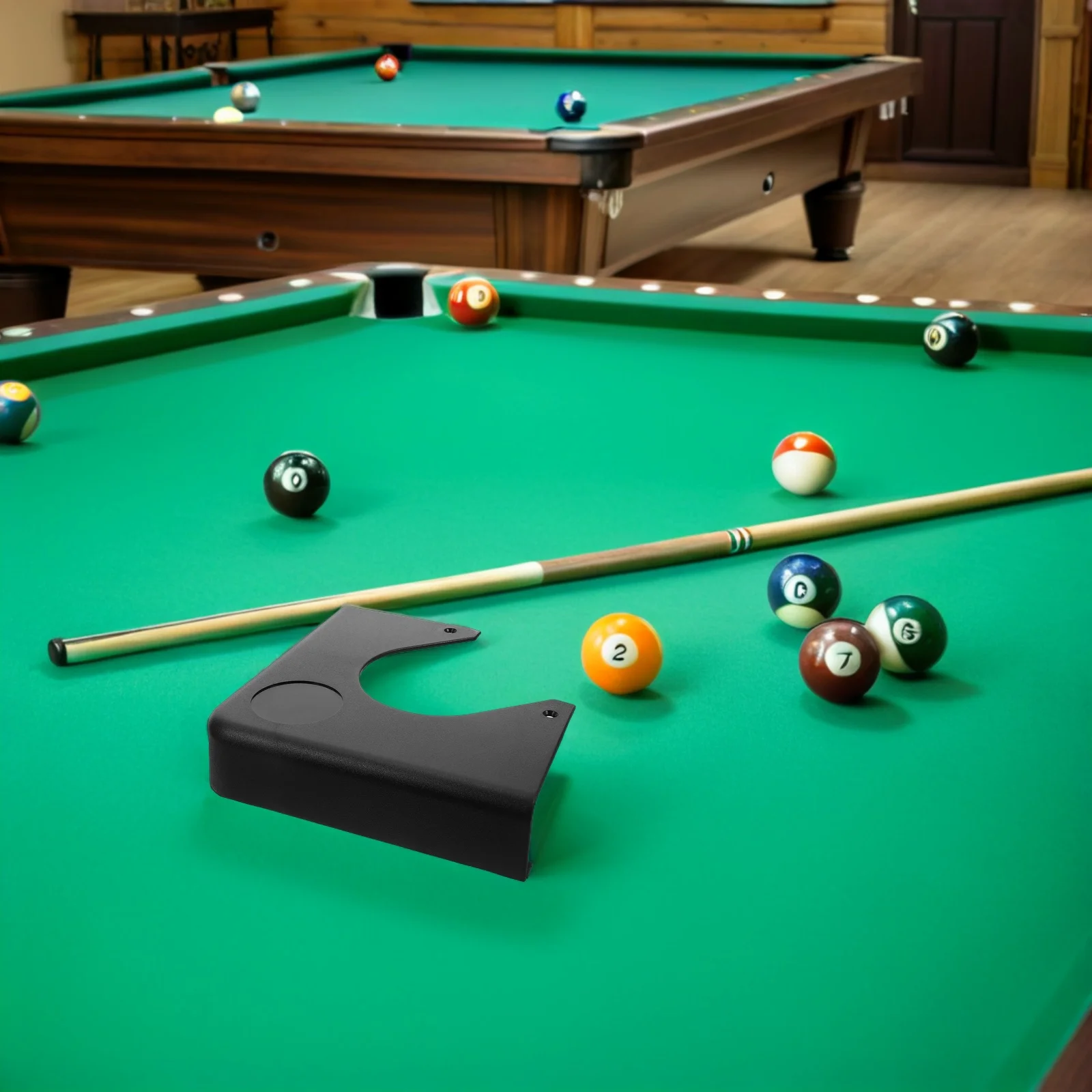 

2Pcs Black Plastic Billiard Corner Guards Heavy Duty Table Protector Plates for Pool Table Supplies Corner Bumper Upgrade