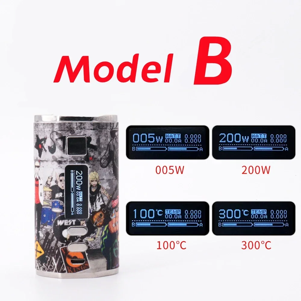 مجموعة سجائر إلكترونية Vape od ، من من من نوع W ، mAh ، بطارية مدمجة 0.3 أوم ، خزان بشاشة رقمية ، قلم دخان كبير من نوع Vaper