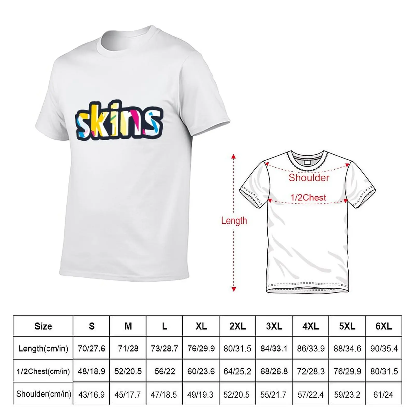 skins uk sticker T-Shirt cotton t shirt pack t shirt man cotton cotton t shirts high quality T-shirt