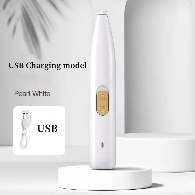 New USB Charging Pet Electric Shaver for cats and dogs shave foot hair, buttocks hair, eyes hai Grooming Machine Pets Products