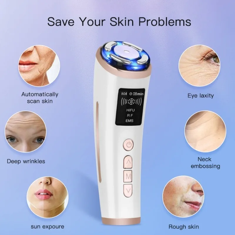 جهاز تدليك الوجه المكركرنت للنساء، جهاز تجميل لإزالة العيوب، معدات تجميل البشرة الاحترافية، أجهزة جمالية لرفع الوجه