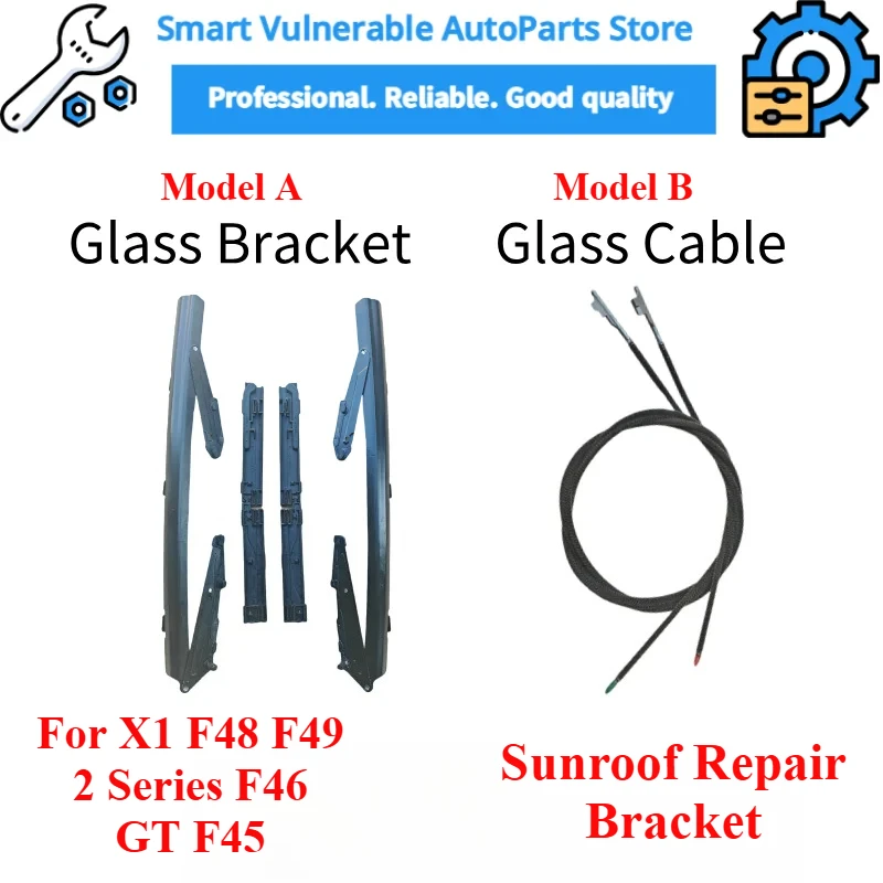 

54107445467 Panoramic sunroof glass cable flexible for BMW X1 F49 X1 F48 GT F45 2 Series F46 shaft 54107391793 glass cable