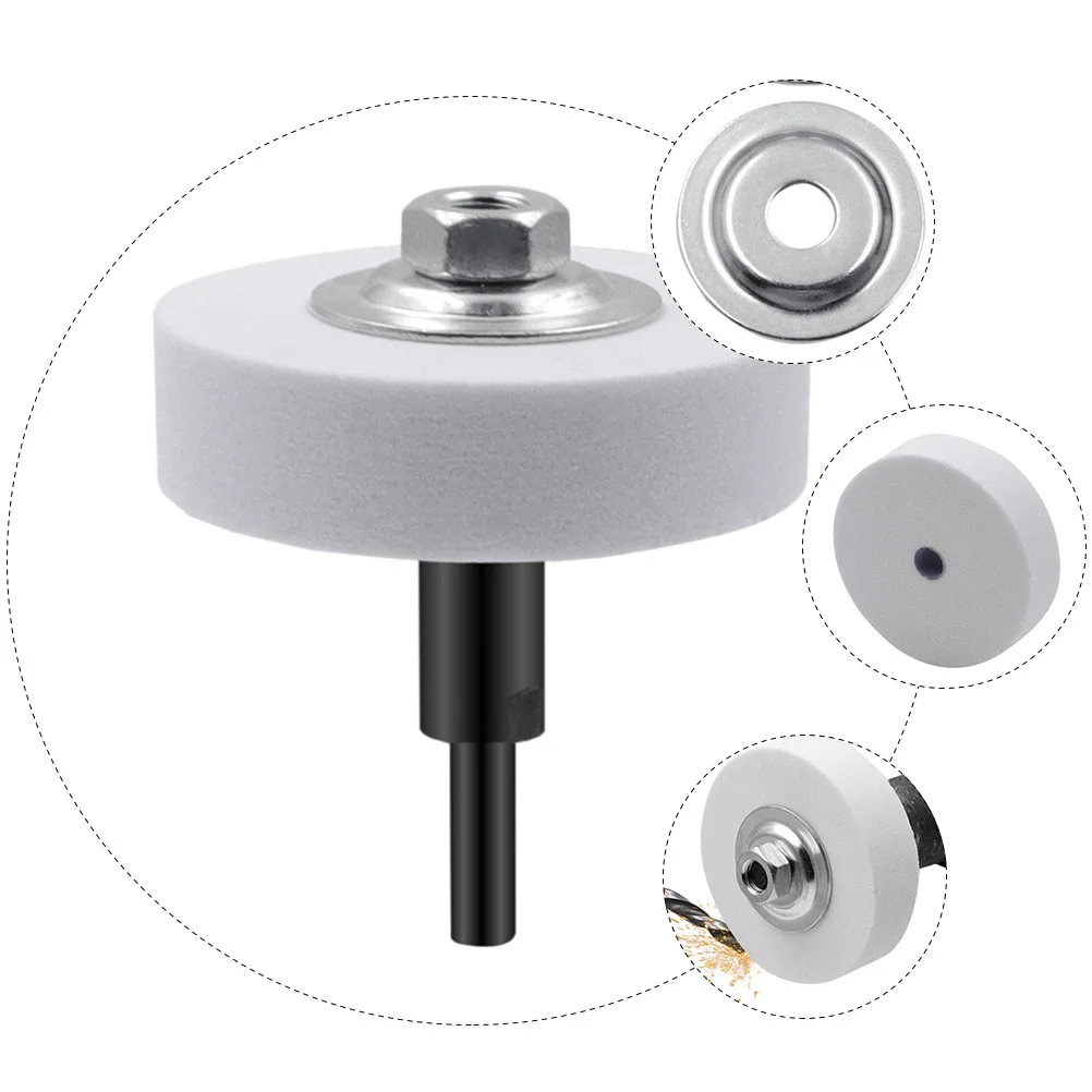 금속 연마용 화이트 코런덤 그라인딩 휠 샌딩 디스크 전기 드릴 연마 키트 그릿 휠 도구 액세서리