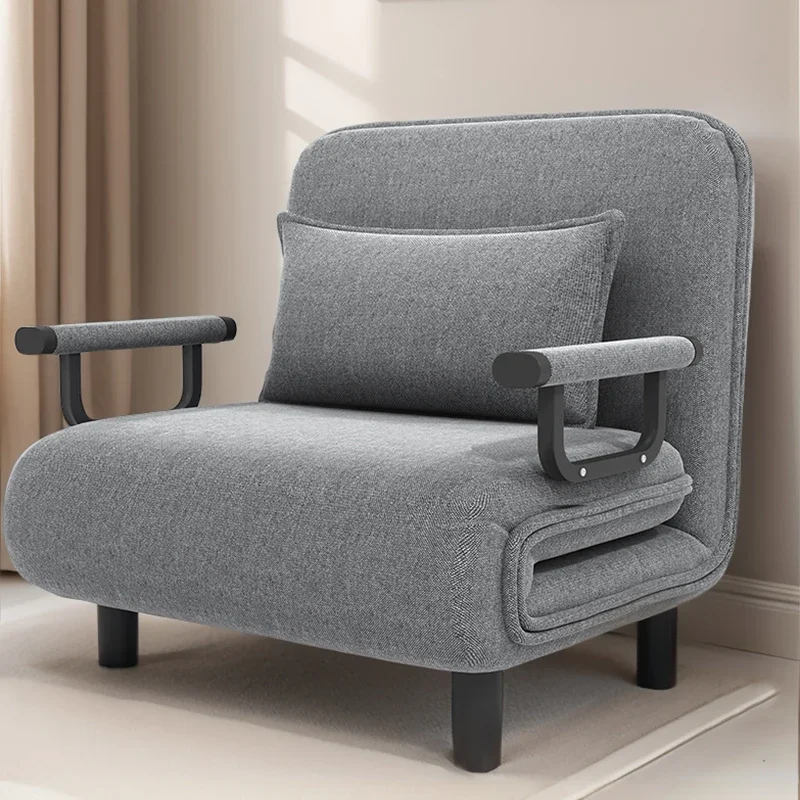 Folding sofa bed single office integrated dual-purpose lunch break nap chair recliner 2025 new seat and sleep dual-purpose
