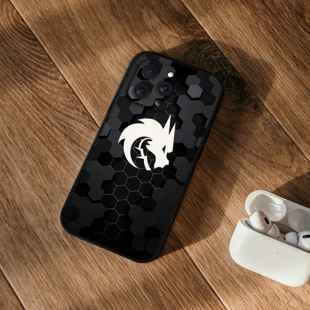 لعبة D-Dota 2 جراب هاتف آيفون 16 15 11 13 14 برو ماكس 7 8 زائد X Xr Xs ماكس 12 جراب غطاء أسود صغير