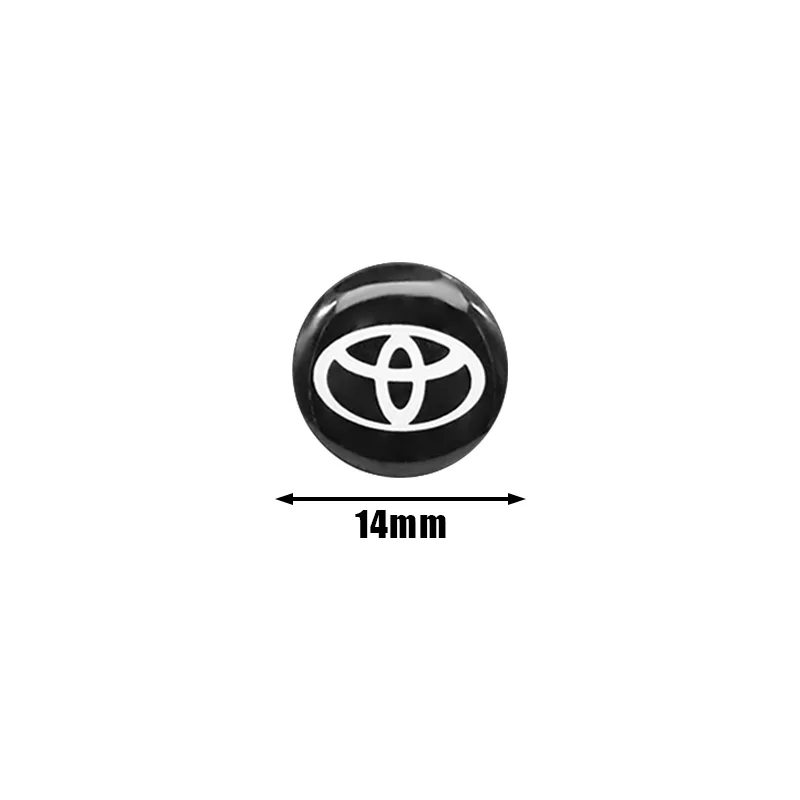 Car Lock Stickers Keyhole Anti-blocking Protection Styling For Toyota Camry Corolla Auris Ralink Avensis T25 Yaris Corolla Prius