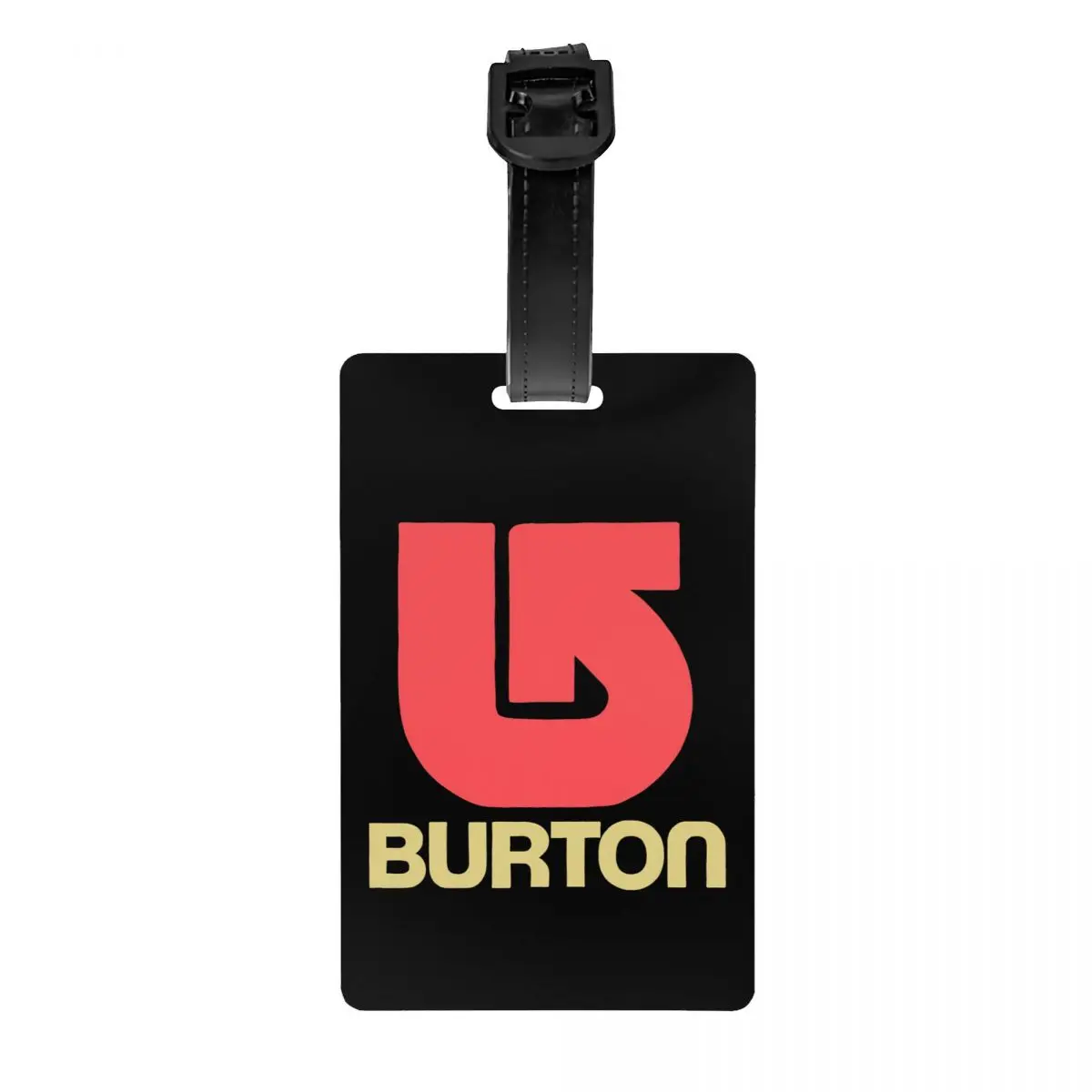 

Custom Burtons Arrow Logo Snowboards Luggage Tag Privacy Protection Baggage Tags Travel Bag Labels Suitcase