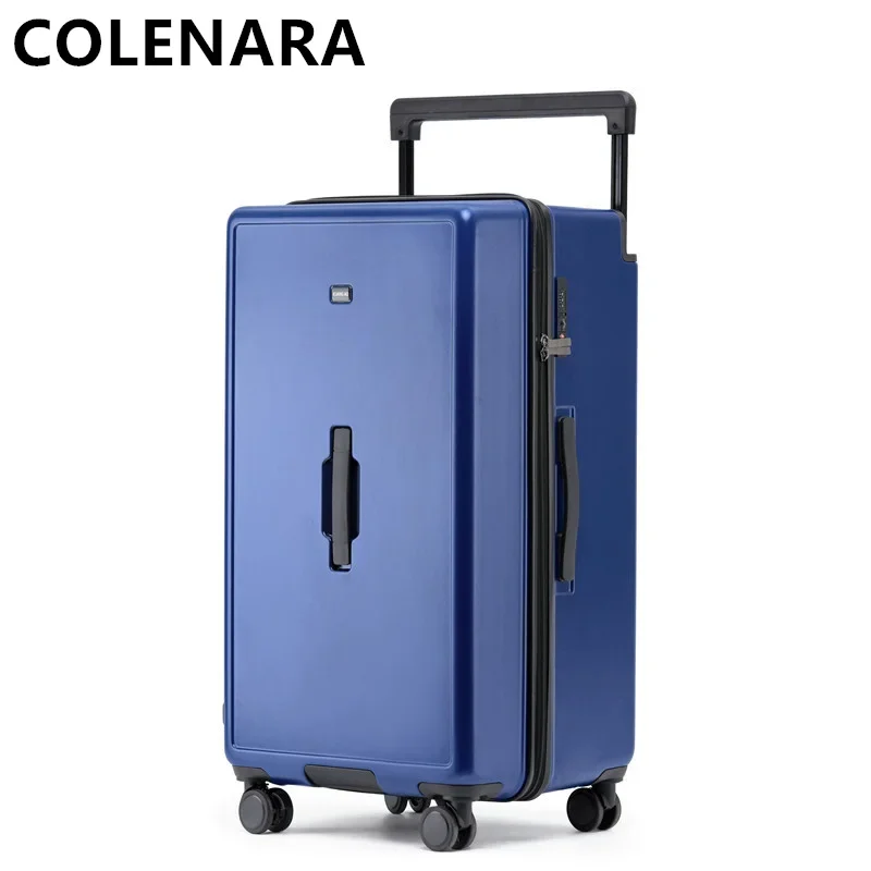 COLENARA26-Equipaje de gran capacidad de 30 pulgadas, Maleta Universal con ruedas rodantes, bolsa de viaje con ruedas gruesas de 28 pulgadas, ABS + PC