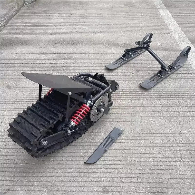 Rubber Track Wheel Sled Board Drive Wheel For 150CC DIY Modified Off Road Motorcycle Winter Snow Riding Replacement Accessories view 6