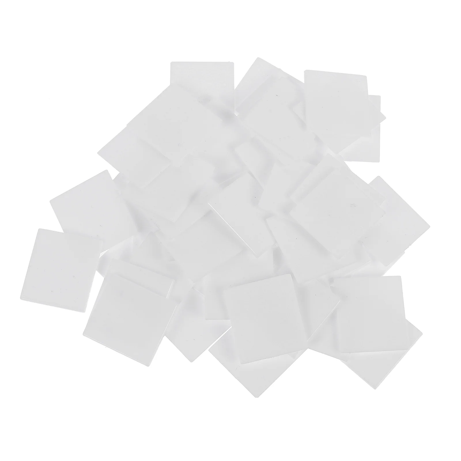 

52 Pcs Piano White Key Skin Small Square Repair Tools Upright Keytops Supplies Vertical Durable Useful
