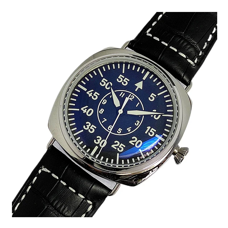 Watch for Men Jinggong Vh31 Stopwatch Pointer Waterproof Strong Luminous Watch Automatic Saphire Pilot Watch  5Bar