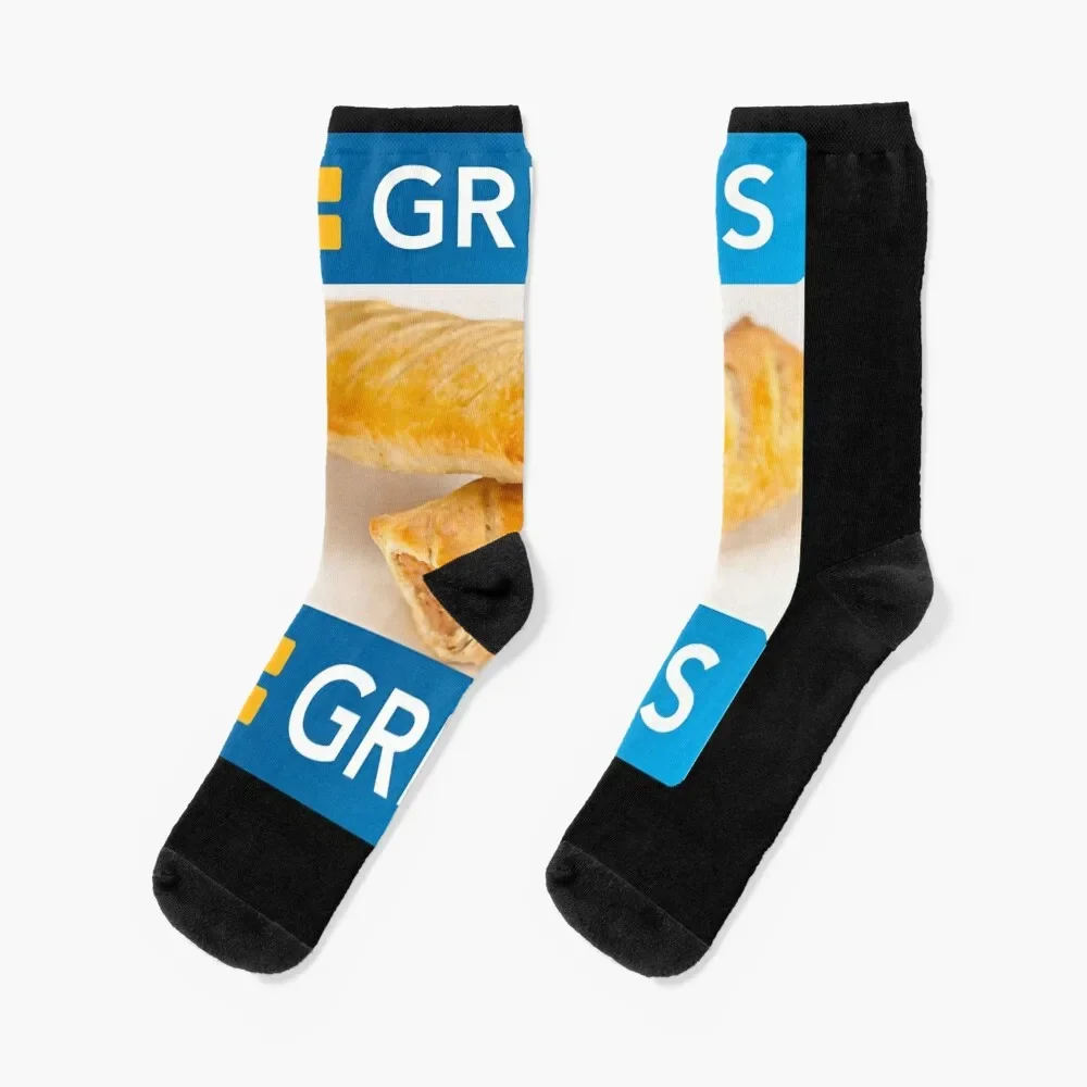 GREGGS Pasty Classic Socks hockey valentine gift ideas gift Socks For Women Men's