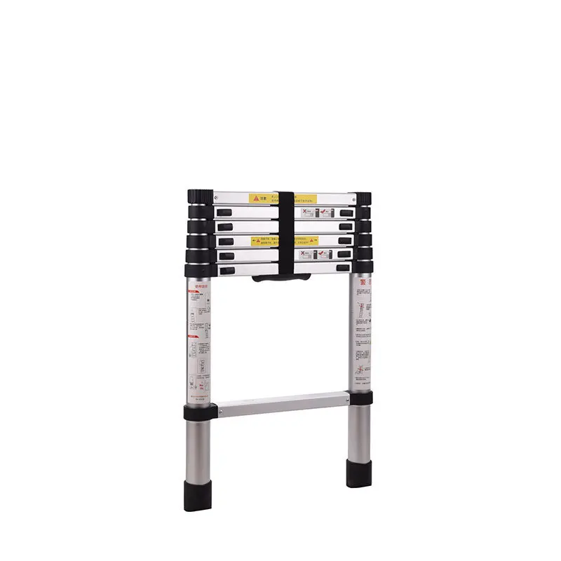 

Standard German standard single ladder household folding ladder lifting stairs multi-functional aluminum alloy shrinkage engine