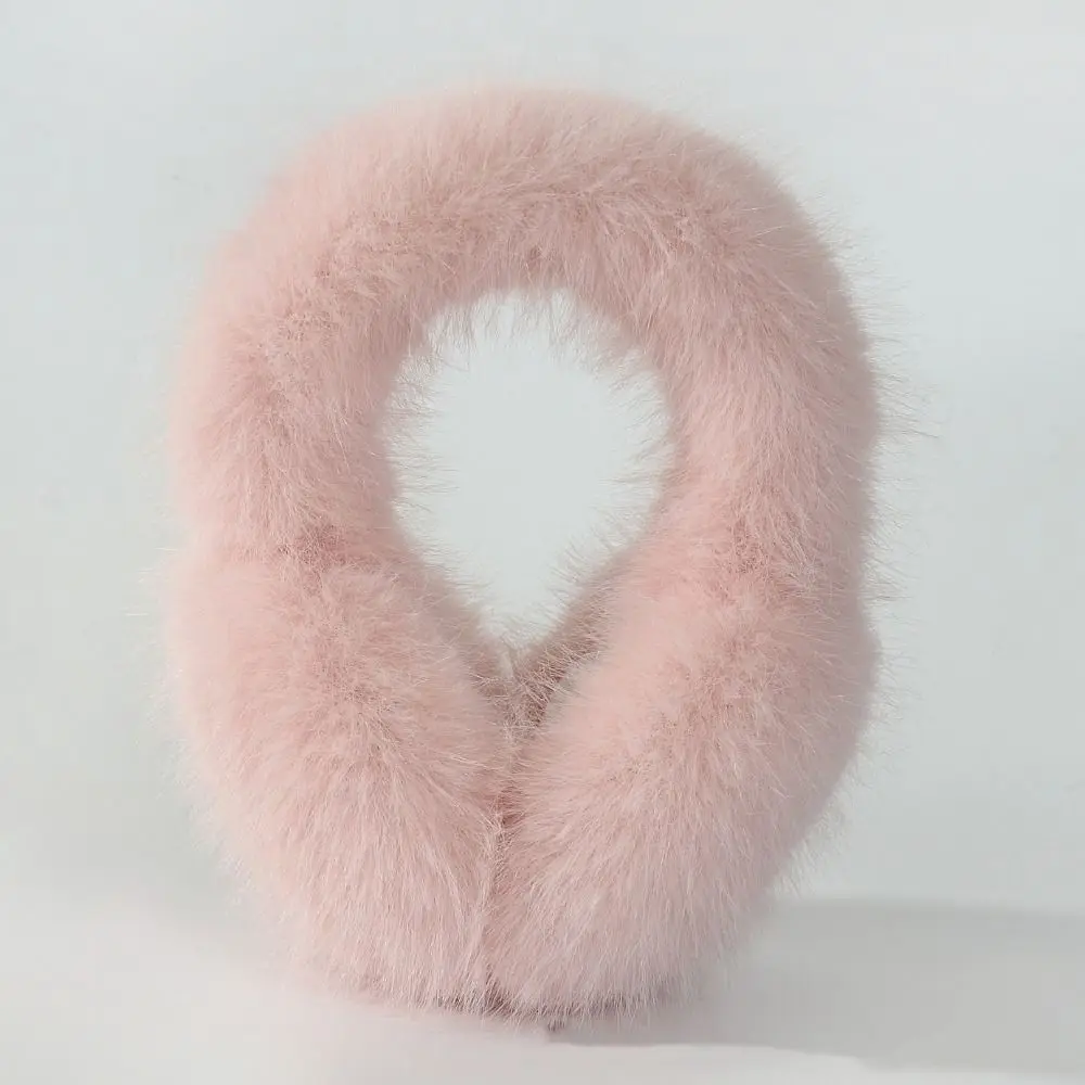Winter Warm Soft Earmuffs Cold Protection Ear Warmer Foldable Earflaps Folding Faux Fur Ear-Muffs For Women Men Outdoor