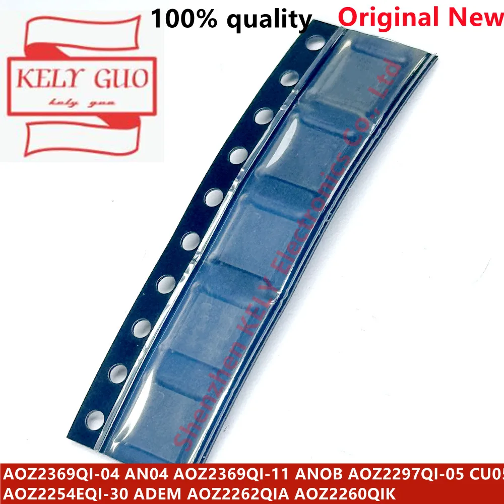 

(5piece)100% NEW AOZ2369QI-04 AN04 AOZ2369QI-11 ANOB AOZ2297QI-05 CU05 AOZ2254EQI-30 ADEM AOZ2262QIA AOZ2260QIK Z2260QIK QFN