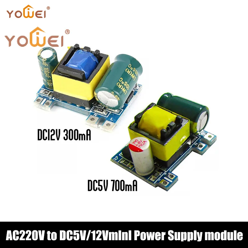 Latest AC To DC 5V 700mA 12V 300mA 3.5W Isolated Switching Micro Power Buck Converter Buck Module