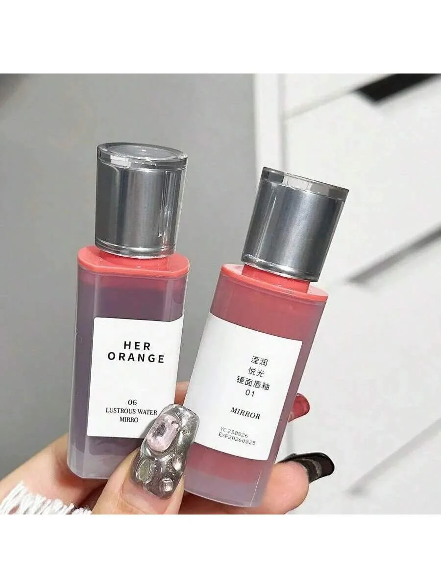 헤어 오렌지 6컬러 미러 워터 립글로스 롱래스팅 모이스 - Lip Gloss Plumping 리뷰 및 가격