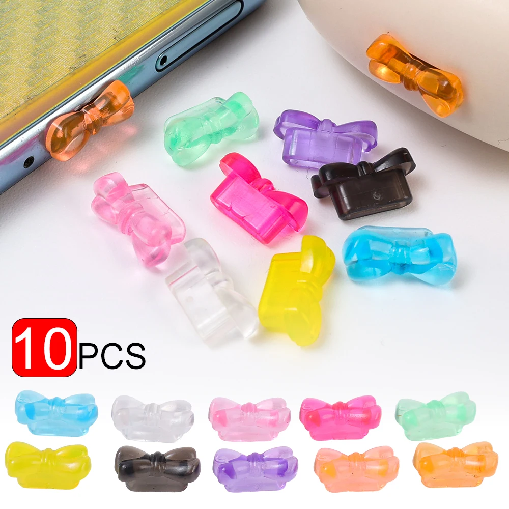 1-10Pcs Type-C Plastic Dust Plugs Phone USB C Charging Port Protector Cover Type C Anti-dust Cap for Samsung Xiaomi Huawei