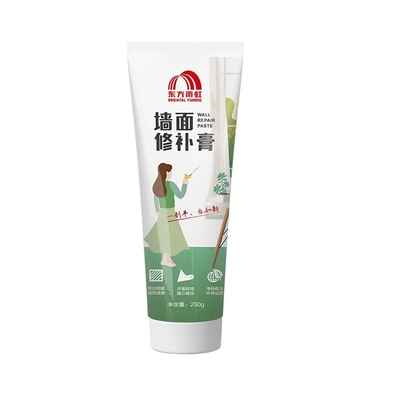 Oriental Yuhong Wall Mending Agent Mouldproof Wall Repair Cream With Scraper Mildewproof Crack Paint Quick-Drying Patch Restore