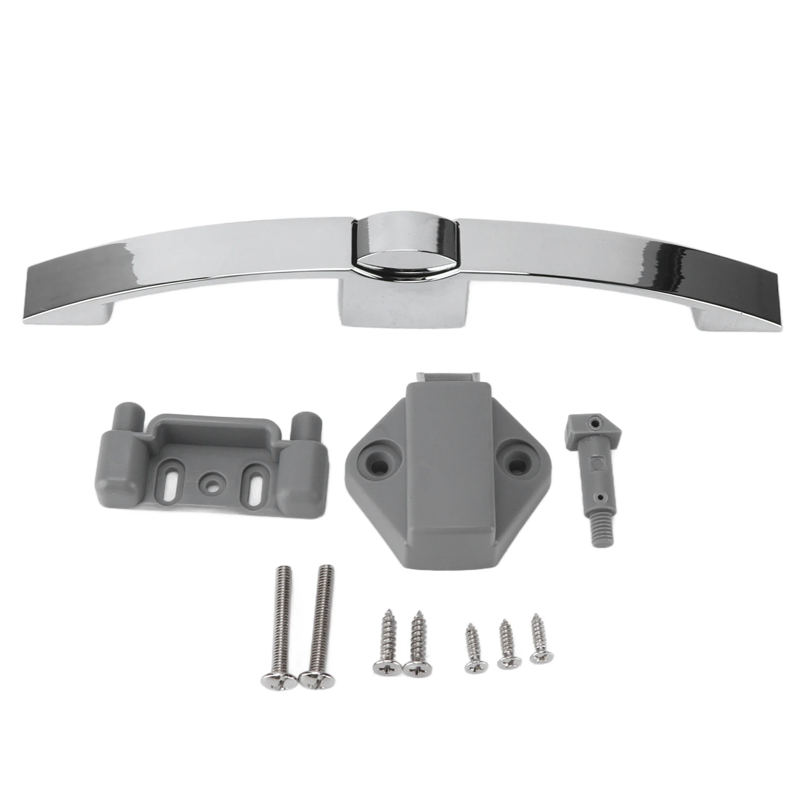 

Кнопочный замок-защелка для автодомов, прицепов и кемперов, дугообразный, с ручкой, аксессуар для автодомов и кемперов