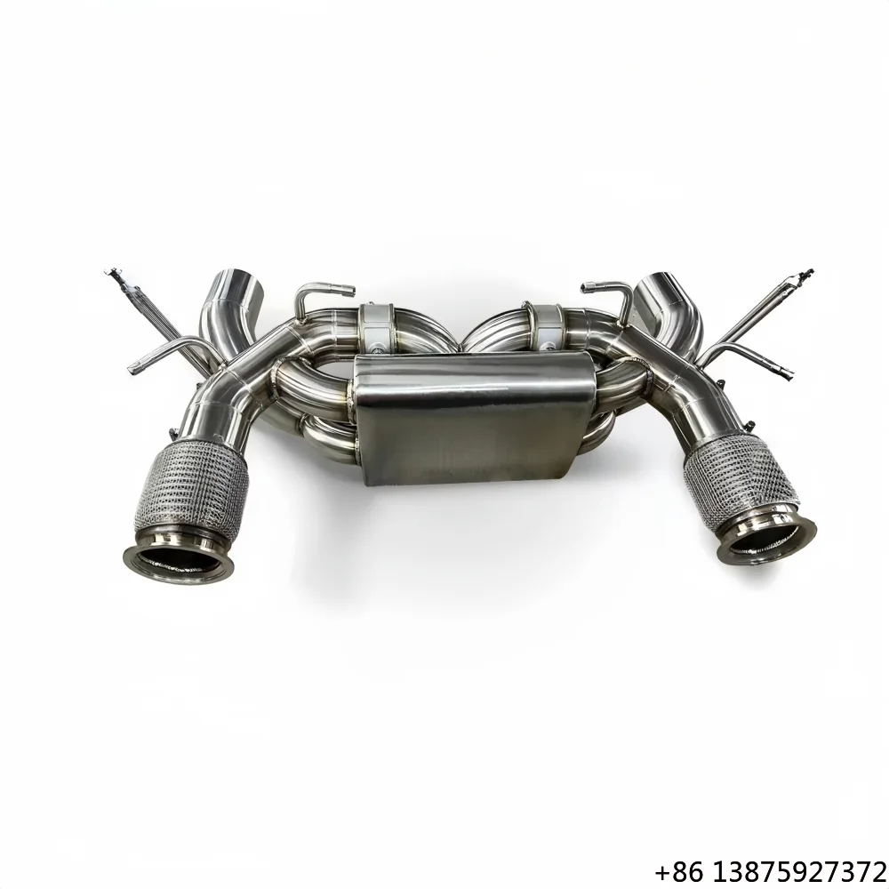 

Suitable for Huracan Tecnica V10 5.2L Valvetronic Catback Exhaust 304 Stainless Steel Racing Performance Muffler