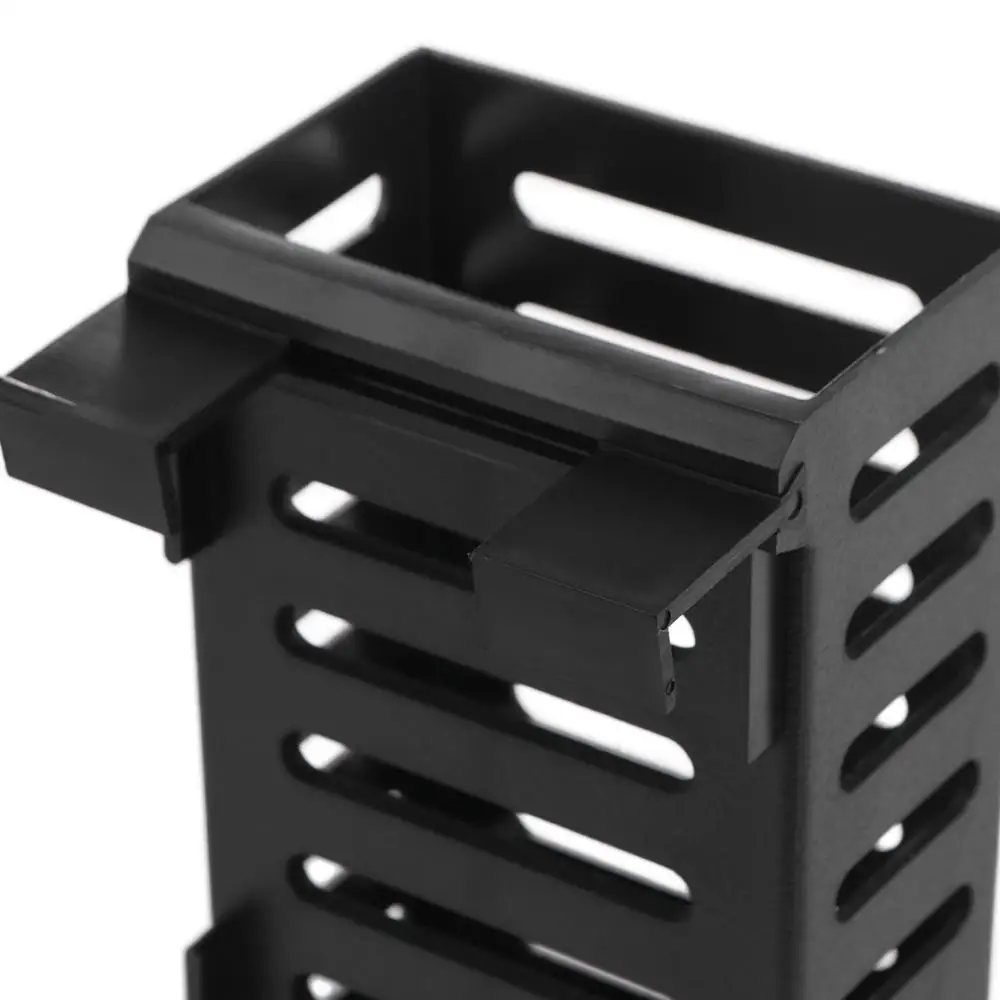 Zwarte hangende aquarium plantenhouder Drijvende plastic aquarium plantenbakbekers Plantenbakmanden met ophanghaken Aquatische plantenpot
