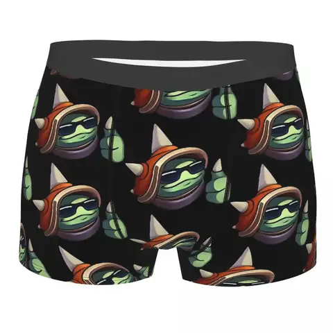 리그 오브 레전드 게임 Rammus Ok Underpants Homme 팬티 남성 속옷 프린트 반바지 Boxer Briefs Best5