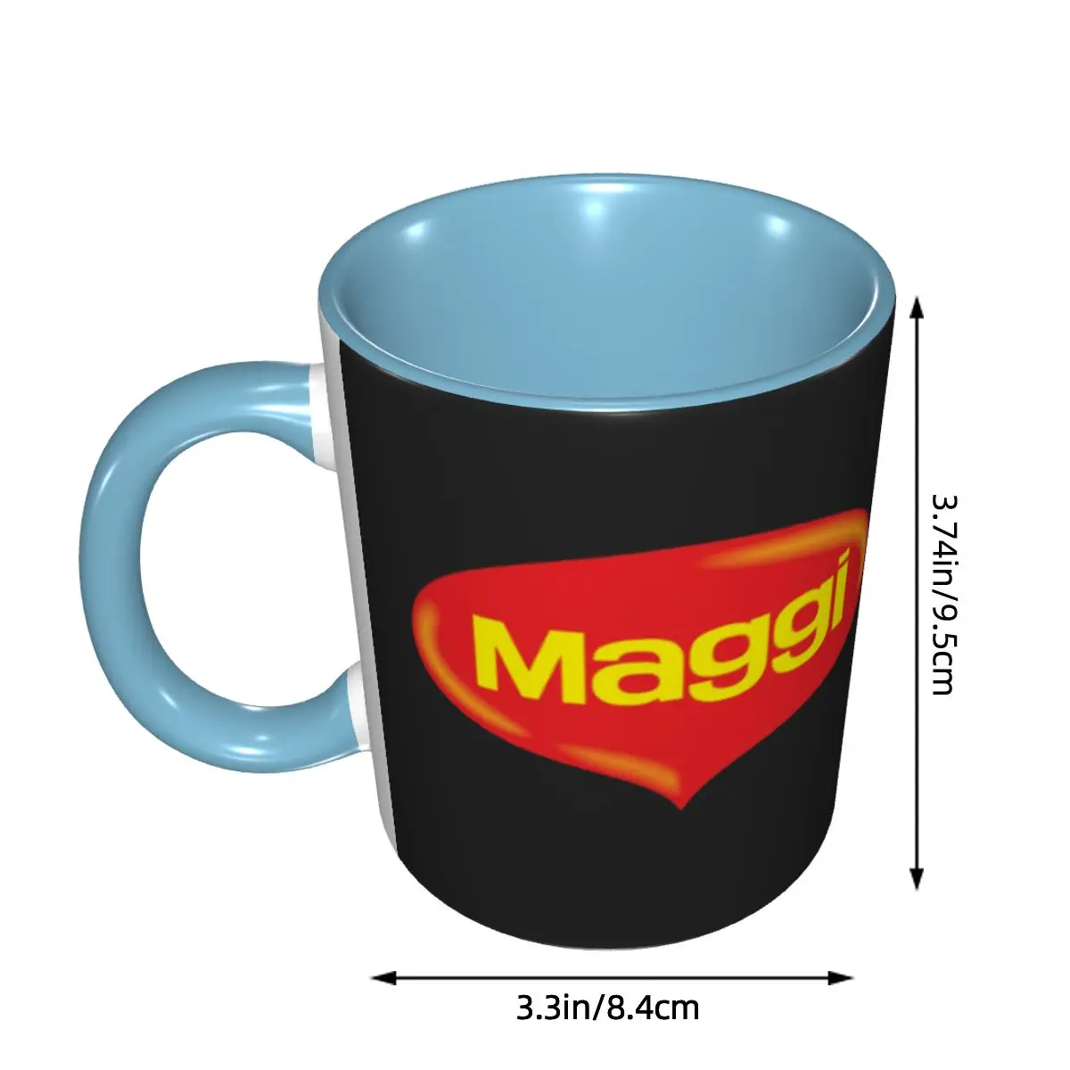 Lifetime Maggi Mug Funny Ceramic Coffee Cups Tea Mugs Milk Cup Drinkware Gifts for Friends DIY Custom