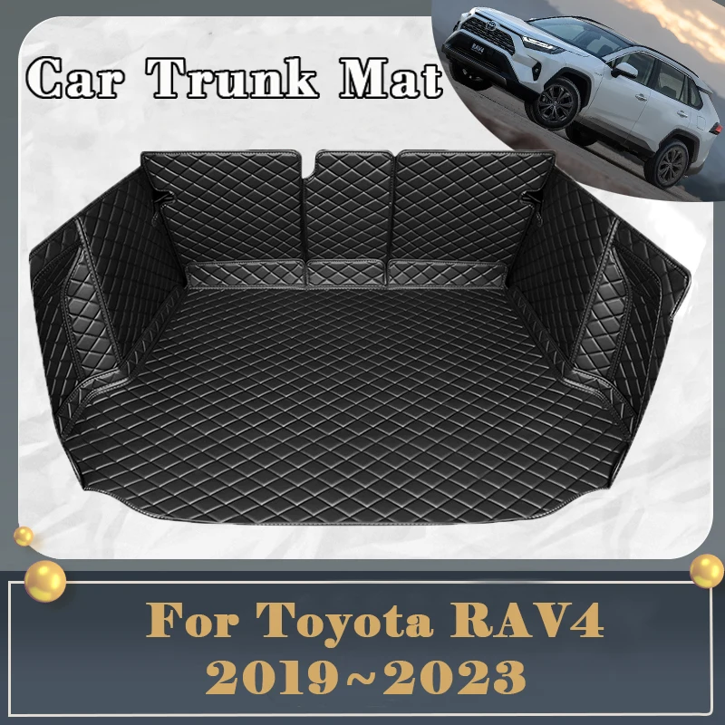 

Car Trunk Mat For Toyota RAV4 RAV 4 XA50 2019~2023 Dirt-resistant Fully Surrounded Trunk Mat Rear Cargo Tray Car Accessories