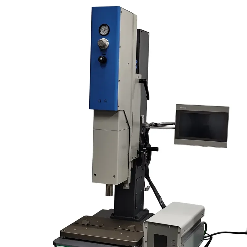Heavy 20K 3600W Desktop Plastic Welder Auto Frequency Tracking for Hardware Thermoplastic Riveting Production