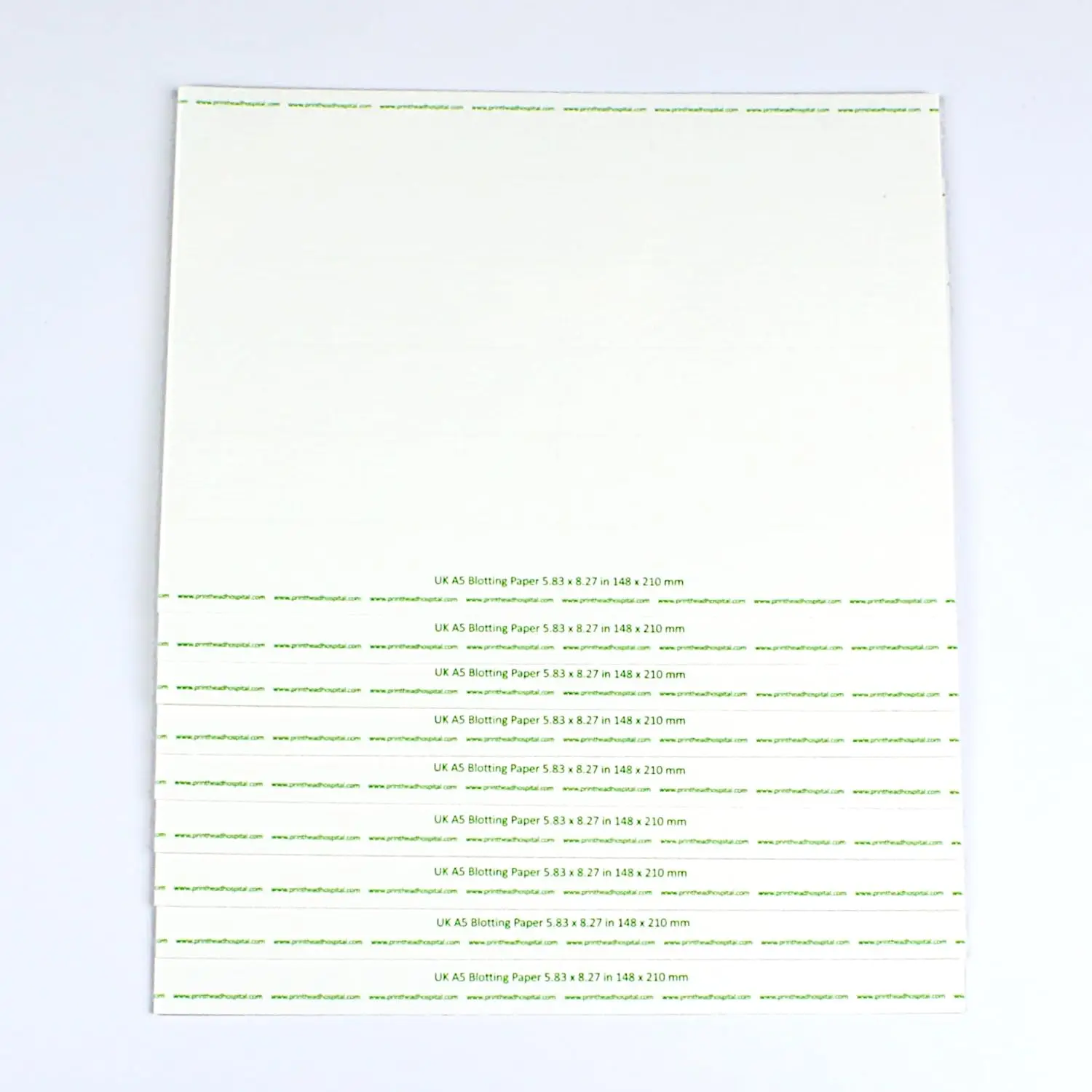 

Heavyweight Blotting Paper for Flower Press, Calligraphy & Inkjet Printer Cleaning, 10 Sheets 8x6 Blank Blotter Paper Highly