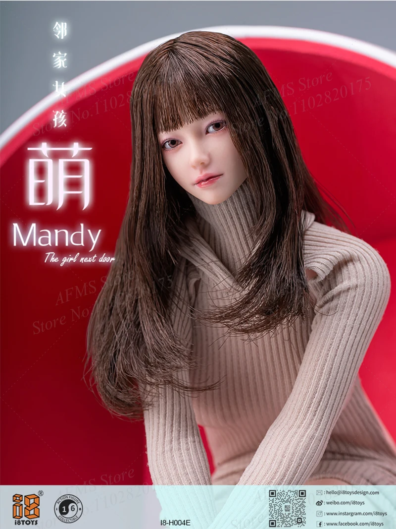 i8TOYS I8-H004 1/6 Female Soldier Mandy Charming City Girl Movable
