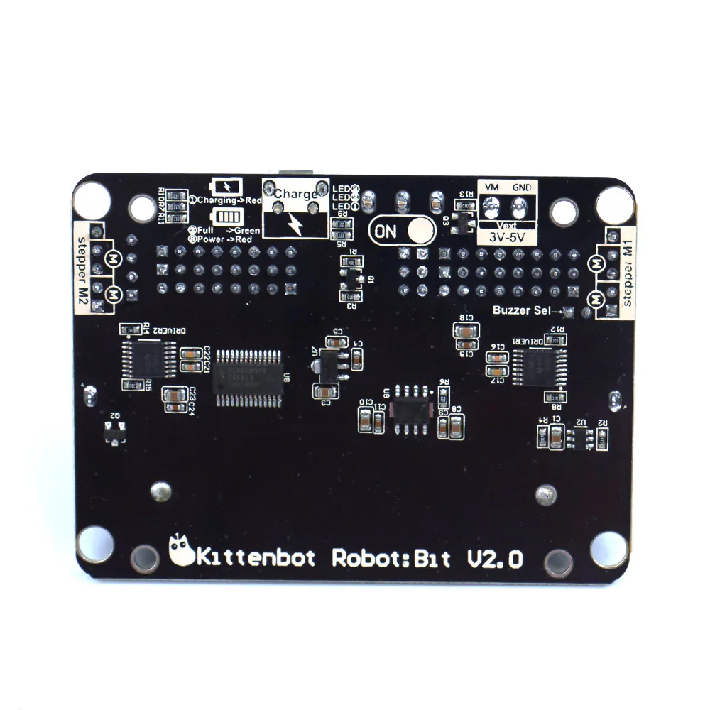 Imagem -03 - Placa de Expansão Robótica para Micro:bit Kittenbot Robotbit Kittenblock Makecode e Programação Python