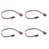 4PCS Relay Switch PWM Electronic Module Remote Control Navigation Light Universal Max 1A Support 5V Receiver for RC UAV Drone