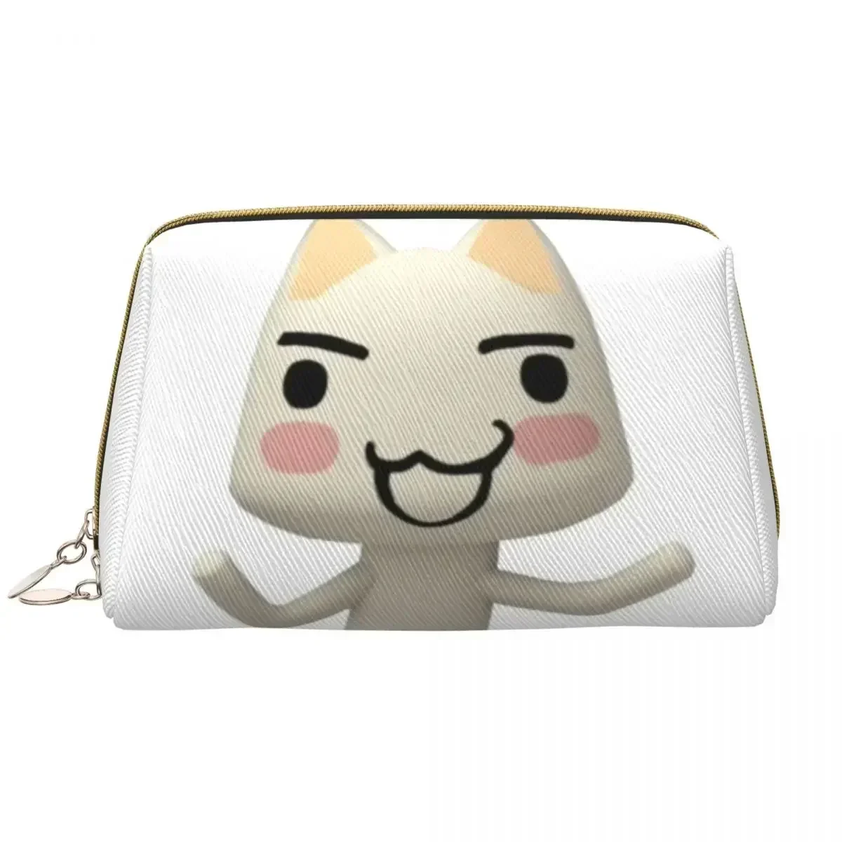 

Дорожные мультяшные аниме-игры Toro Inoue Cat, косметичка, милый косметический органайзер для макияжа для женщин, чехол для хранения красоты, Dopp Kit