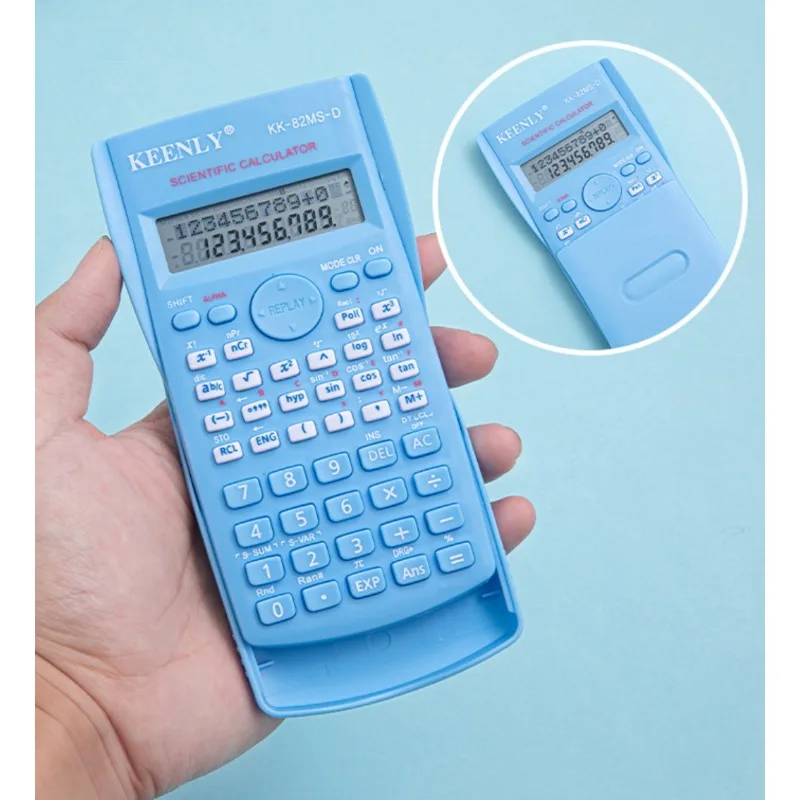 Multifunctional Scientific Calculator Student Simple Portable Big Screen Function Calculator Stationery School Office Supplies
