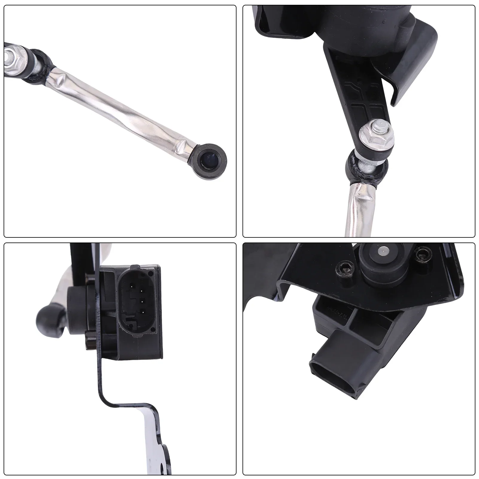 2x Rear Left and Right Suspension Ride Height Level Sensors Compatible for Ram 1500 2013-2016 56029618AC 56029617AC