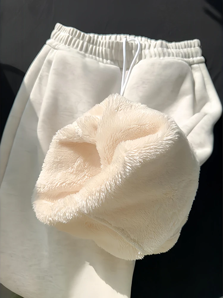 

Тяжелые трикотажные мужские спортивные штаны, зимние штаны Fce на подкладке, бархатные штаны из ягненка, северо-восточные, Zero Dee, морозостойкие...