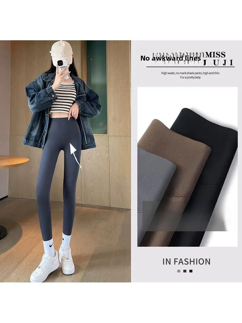 

Женские тонкие леггинсы для йоги с высокой талией, осенняя новинка, утягивающие и подтягивающие ягодицы