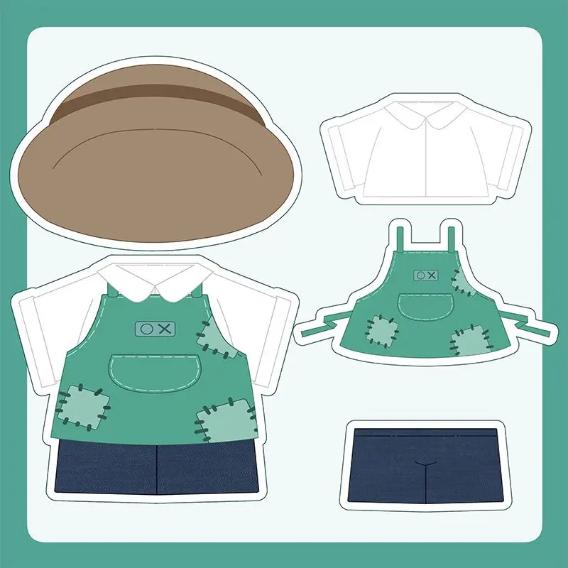 신원 V 엠마 우드 봉제 인형, 코스프레 애니메이션 봉제 베개, 귀여운 만화 소년 생일 선물, 40cm