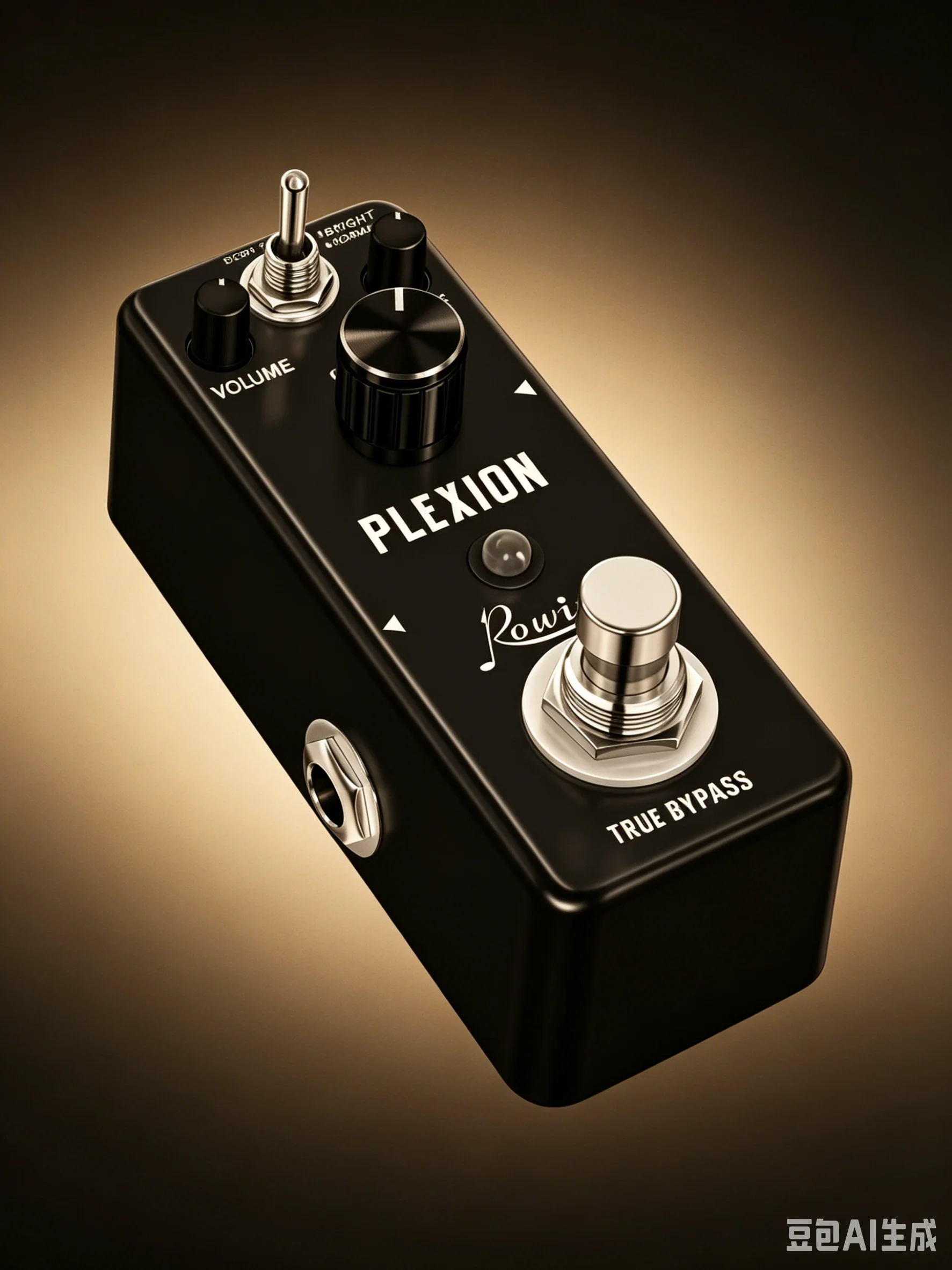 Rowin LEF-324 Plexion Plexi Distortion Pedal Dual Bright/Normal Mode True Bypass Mini Metal Guitar Effect - view 2