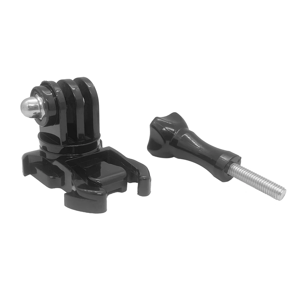 360ยฐ Rotate Mount Helmet Adapter Holder Base For GoPro Hero 12 11 10 9 8 7 6 5 Insta360 X2 X3 DJI Osmo Action Camera Accessories