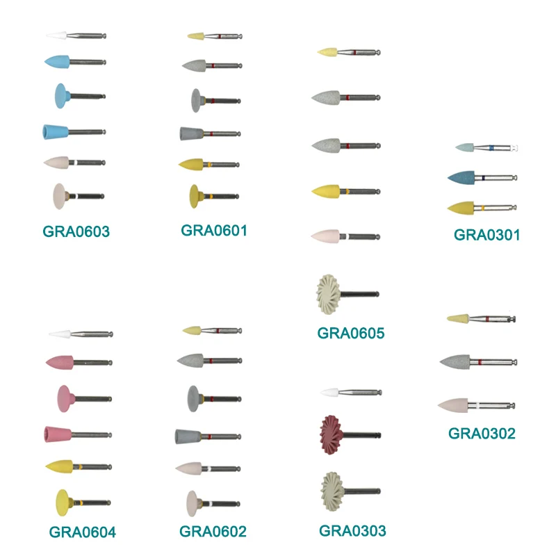 Narzędzie do polerowanie zębów dentystycznego polerki do szlifowania cyrkonu materiały stomatologiczne narzędzie stomatologiczne RA