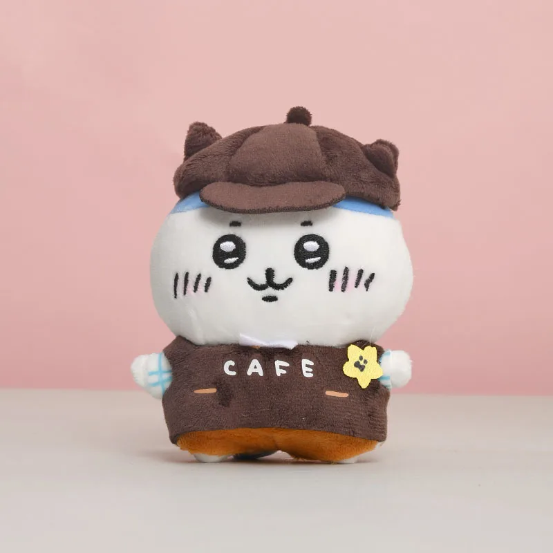 일본 치이카와 커피 숍 우사키 작은 여덟 이카와 배낭 키 체인 인형 펜던트 플러시 장난감