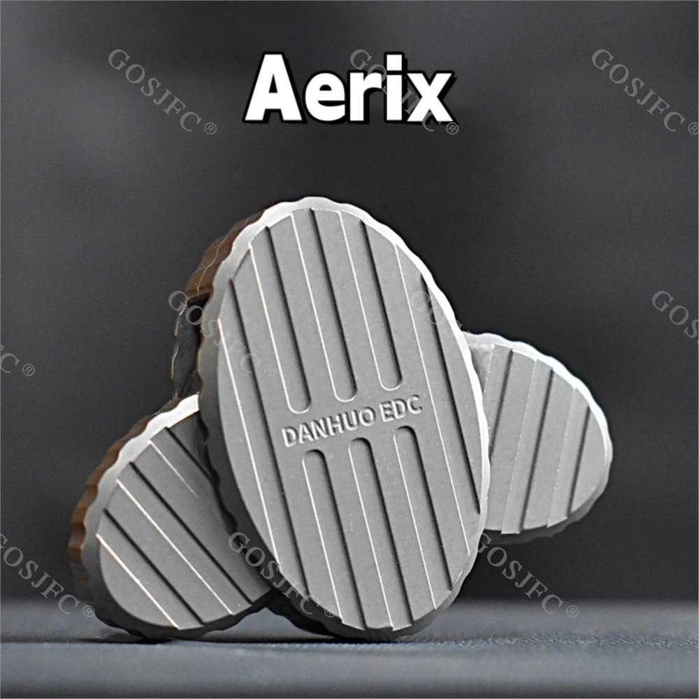 DANHUO EDC Aerix máquina Fidget Slider juguete para aliviar el estrés Fidget juguetes para adultos Push Slider aleación de titanio