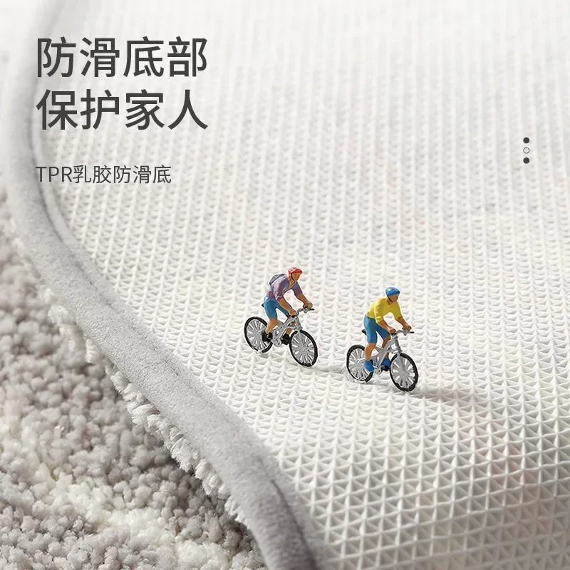 New Little Yellow Duck Absorbent Non Slip Bathroom Floor Mat Bedroom Entrance Quick Drying Foot Mat Thickened Bathroom Carpet